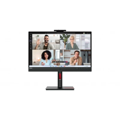 Afbeelding van Lenovo ThinkVision T27hv 30 LED monitor Energielabel F (A G) 68.6 cm (27 inch) 2560 x 1440 Pixel 16:9 6 ms HDMI, DisplayPort, USB C, 3.2 Gen 1 (USB 3.0),