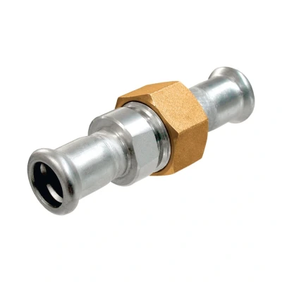 Afbeelding van Bonfix Perskoppeling RVS 316L 3 Dlg koppeling G1 3/4&quot;x42mm
