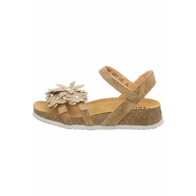 Afbeelding van Think! Sandalen, Dames, Maat: 39, Linen kombi 4000 Leer