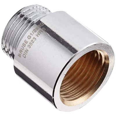 Afbeelding van Cornat chroom kraanverlenging 1/2 inch x 20 mm, TEC382201