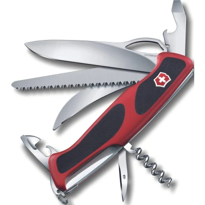 Afbeelding van Victorinox RangerGrip 57 Hunter Zakmes 13 Functies Rood/Zwart