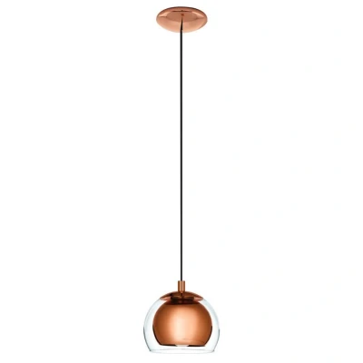 Afbeelding van EGLOÂ RocamarÂ Â HanglampÂ 1Â LichtsÂ Ã ̃190mm.Â KoperkleurigÂ Helder