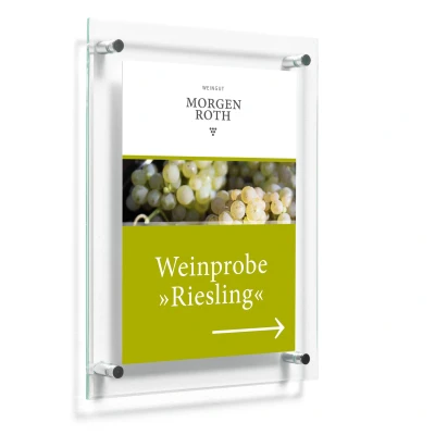 Afbeelding van Superior Image muurdocumenthouder deflecto, A4 staand