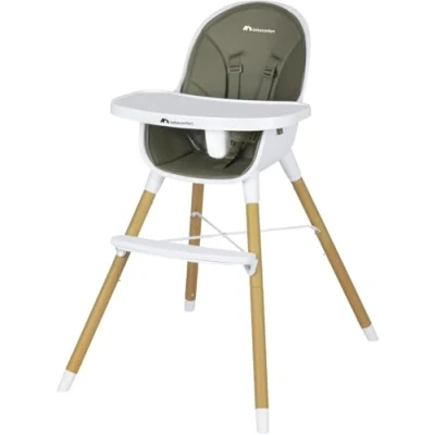 Afbeelding van Bebeconfort Avista 2 in 1 kinderstoel, kinderstoel vanaf 6 maanden, om te vormen maanden tot circa jaar, 30 kg, Mineral Green