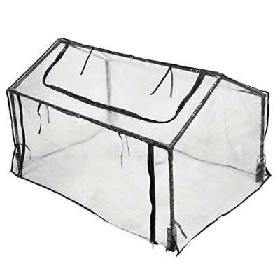 Afbeelding van Pvc broeikas 120x80x60 cm pallets foliekas kweek
