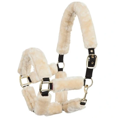 Afbeelding van Premiere Halster Artificial Fur Cob Zwart