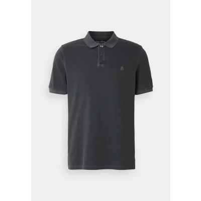 Afbeelding van Marc O&#039;Polo Short Sleeve Poloshirt, Heren, Maat: XS, Pirate black