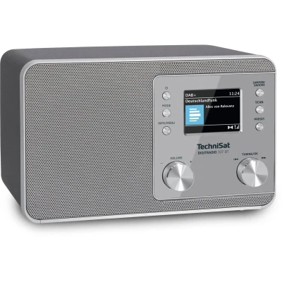 Afbeelding van Technisat DIGITRADIO 307 BT DAB+/FM radio met BestTune technologie zilver