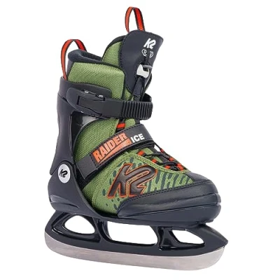 Afbeelding van K2 Skates jongens schaatsen Raider Ice, groen oranje, 25G0110.1.1.L, L (EU: 35 40 / UK: 3 7 US: 4 8)