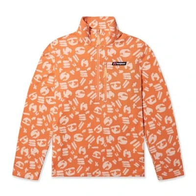 Afbeelding van Berghaus Unisex volwassen prisma gedrukt Trango HZ Fleece, perzik Bloom Hold Print, 2XL