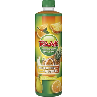 Afbeelding van Raak Vruchtensiroop Multivruchten 75 cl