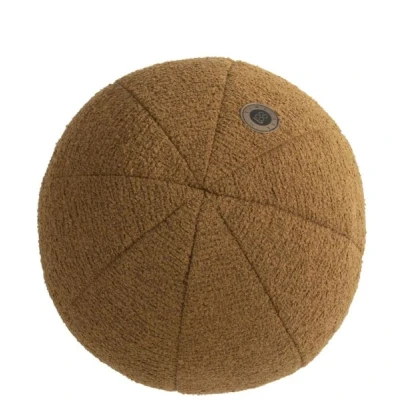 Afbeelding van COCO Maison Sierkussen in balvorm &#039;Scott&#039; (Ø25cm) Geel