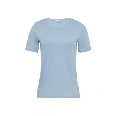 Afbeelding van s.Oliver Tshirt basic, Dames, Maat: 46, Hellblau