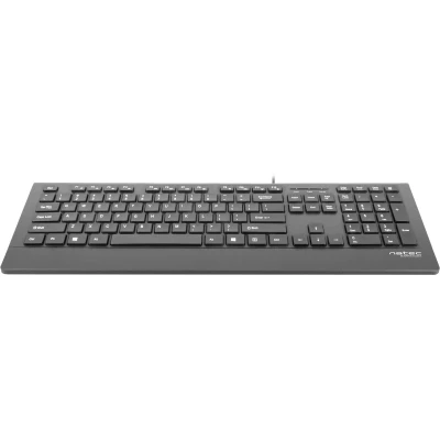 Afbeelding van Natec Barracuda Toetsenbord Slim Design USB US Layout Zwart