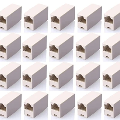 Afbeelding van SIENOC RJ45 Adapter Koppeling 20x Netwerk Ethernet Connector Female