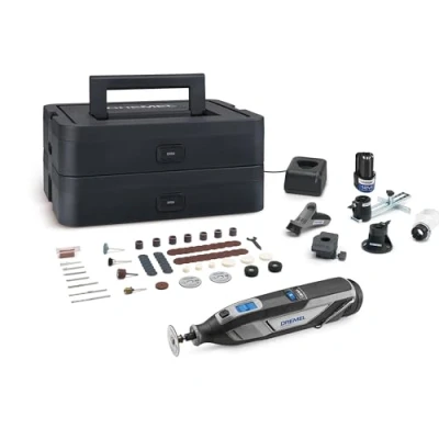 Afbeelding van Dremel 8240 5/65 Platinum 12V accu Multitool Set Incl. 2 x Ah + lader In koffer F0138240JP