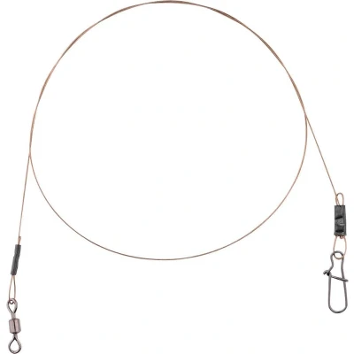 Afbeelding van Spro Non Coated 1x19 Wire Fine Leader (2 pcs) Maat : 40cm 13.7 kilo