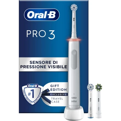 Afbeelding van Oral b Pro 3700 Wt Sens Elektrische Tandenborstel Wit