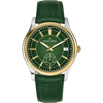 Afbeelding van Jacques Lemans 1 2197D Polshorloge Heren Kwarts Derby