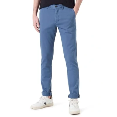 Afbeelding van Tommy Hilfiger Bleecker Structured Garment DYED Chino, Heren, Maat: 33x32, Aegean sea