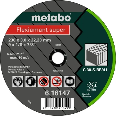Afbeelding van METABO FLEXIAMANT SUPER 616728000 Snijschijf, haakse slijper 13300