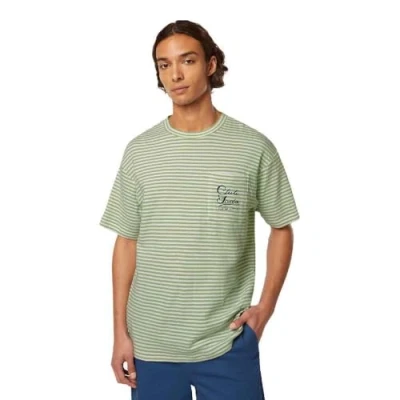Afbeelding van Scotch &amp; Soda Relaxed FIT Pocket Tshirt print, Heren, Maat: Large, Pistachio