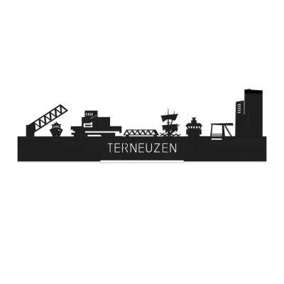 Afbeelding van Standing Skyline Terneuzen Black