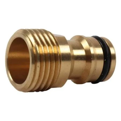 Afbeelding van Talen Tools Kraannippel met Uitwendige Draad 1/2&quot; Messing
