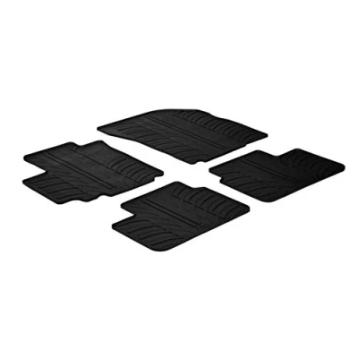 Afbeelding van Gledring Rubbermatten passend voor Suzuki SX4 2006 &amp; Fiat Sedici 2007 (5 deurs) 4 delig