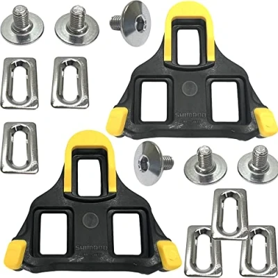 Afbeelding van SHIMANO Schoenplaten Cleat SH + Fantic26 sticker (SH 11 not Fixed (3) geel)