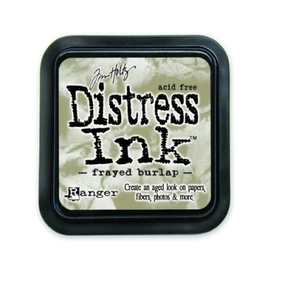Afbeelding van Ranger Distress Inks pad frayed burlap stamp TIM21469 Tim Holtz