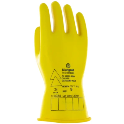 Afbeelding van Ansell RIG011Y Veiligheidshandschoenen Klasse 0 Mt 8