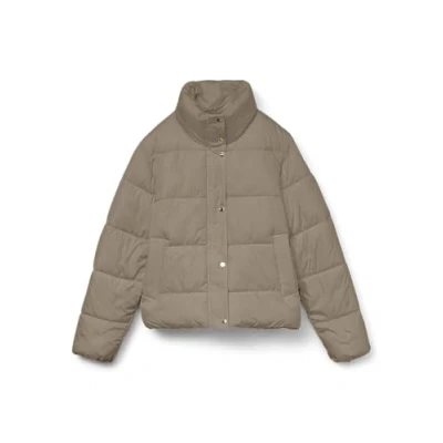 Afbeelding van VERO MODA Vmmaggy Short Jacket Ga Boo Gewatteerde damesjas, silver mink, S