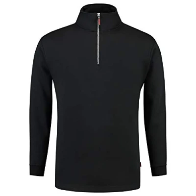 Afbeelding van Tricorp 301010 Sweater Ritskraag Zwart