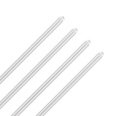 Afbeelding van LAVMHAB 6063 aluminium ronde staaf, 5 mm x 300 mm, solide schachten, staven, staaf voor doe het zelf knutselmodellen (4 stuks)