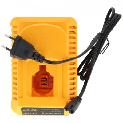 Afbeelding van oplader voor Dewalt DC9310, DC9180, DC9182, vervangt laadt NiCd en NiMH 7,2V 18V batterijen op
