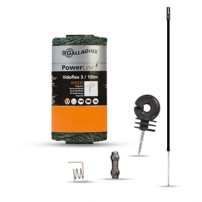 Afbeelding van Complete Schrikdraad Set voor honden en katten 33 m/50 cm