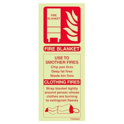 Afbeelding van vsafety 11008 ac g &quot;FIRE plafond ID brandblussers&quot; Sign, Glow In Dark, 1 mm, kunststof, staand formaat, 75 mm x 200 rood