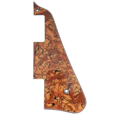 Afbeelding van Musiclily Gitaar Slagplaat voor China Epiphone Les Paul Standard Moderne Stijl, 4 laags Tiger Spot Shell