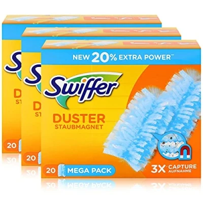 Afbeelding van Swiffer Duster 3 van 20 stuks Navul Stofdoekjes