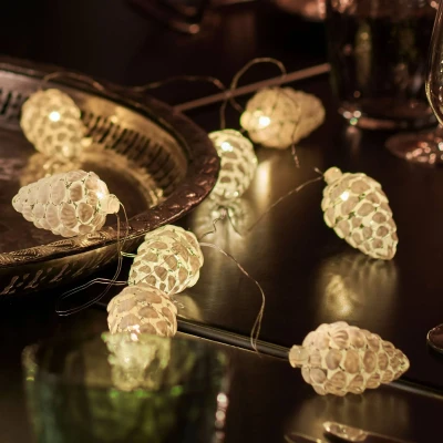 Afbeelding van Sirius Celina LED lichtketting op batterijen, wit