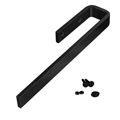 Afbeelding van SOTECH Handdoekhouder PELI voor kastmontage massief aluminium zwart gepoedercoat Lengte: 325 mm Hoogte: 30 Breedte: 65 BA 64