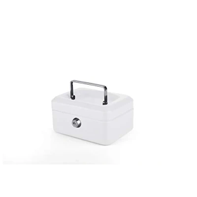 Afbeelding van Pavo Premium geldcassette, cilinderslot met 2 sleutels 6&quot; wit