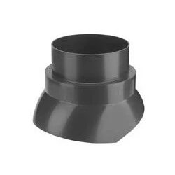 Afbeelding van Burgerhout scharnierkap PP F Ø 160 mm 25 45 zwart