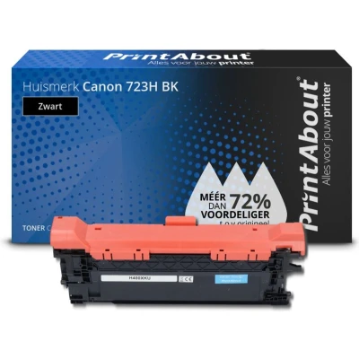 Afbeelding van Huismerk Canon 723H BK Toner Zwart Hoge capaciteit