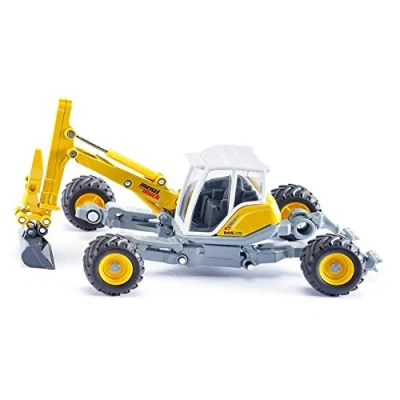 Afbeelding van Siku Menzi Muck M545 Graafmachine Geel/grijs (3548)
