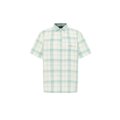 Afbeelding van Jack Wolfskin Great Overhemd, Heren, Maat: 2XL, Check soft jade