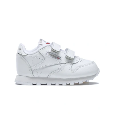 Afbeelding van Reebok Classic Leather 2v Lage sneakers Leren Sneaker Jongens Wit Maat 23,5