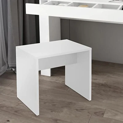 Afbeelding van Kruk 40x36x41 cm Wit ML Design