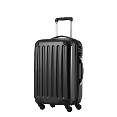 Afbeelding van HAUPTSTADTKOFFER Alex Handbagage in de cabine, harde trolley, 55 cm, 45 liter, uitschuifbaar, zwart
